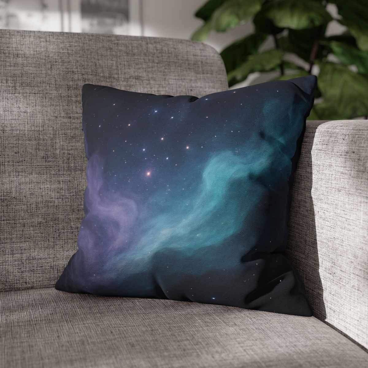 Luminous Nebula Tidal Surge designer print pillow cases