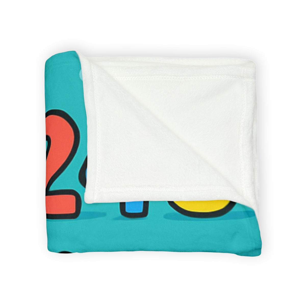 The Coral Reef Number Parade decorative home blankets