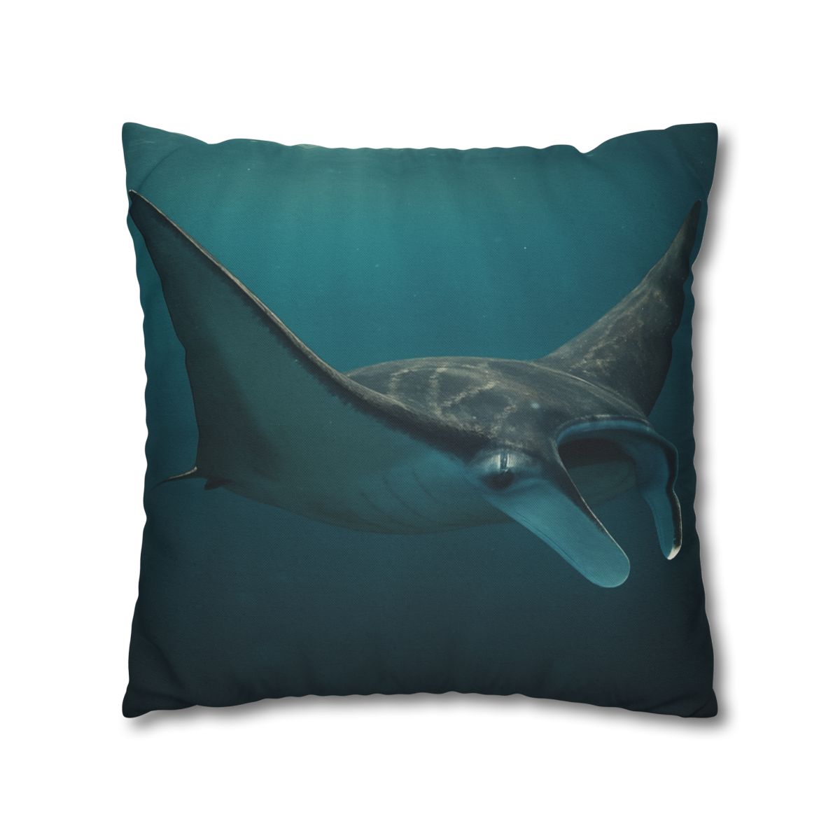 Starlit Drift Manta Ray designer print pillow cases
