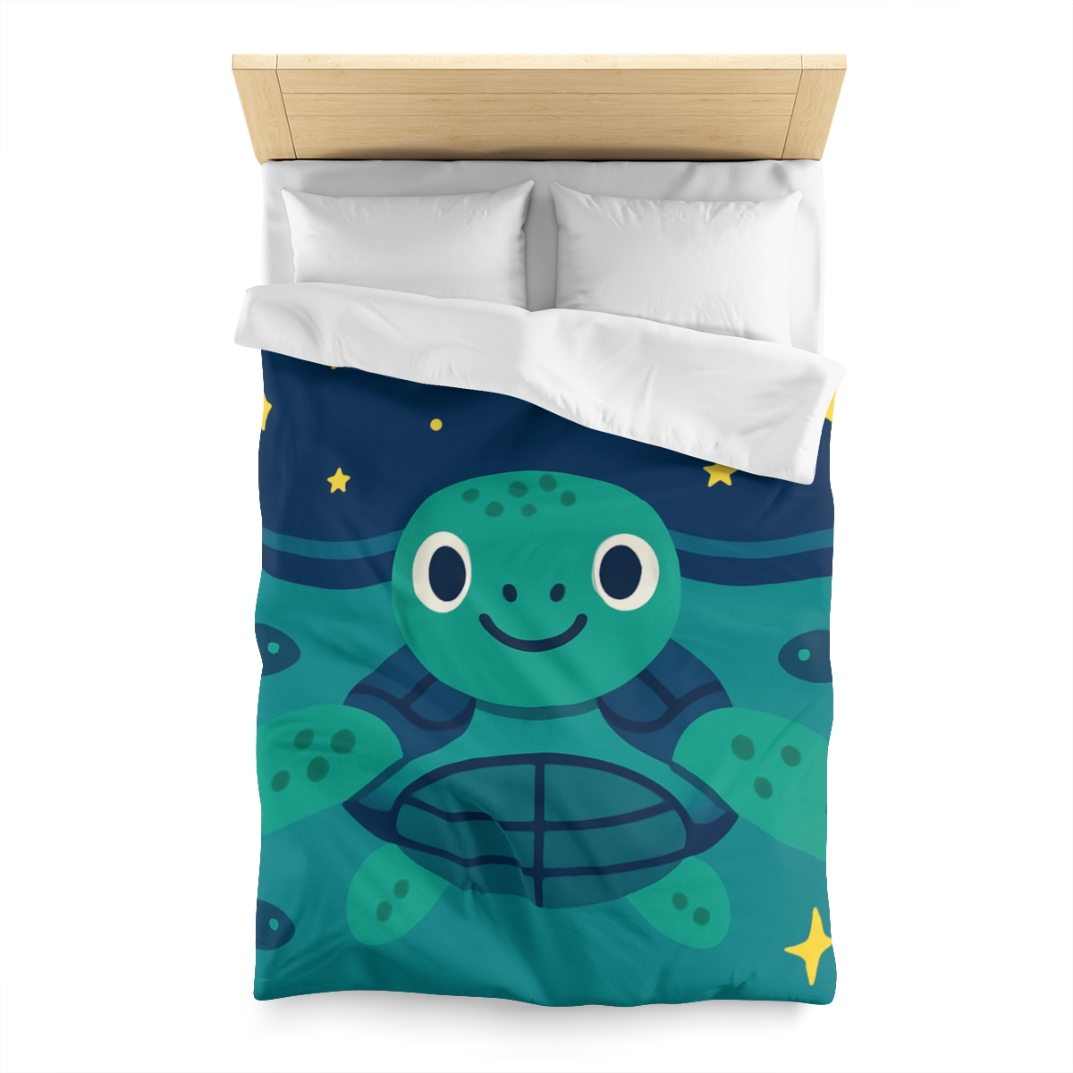 Starlight Sea Turtle unique patterned duvets