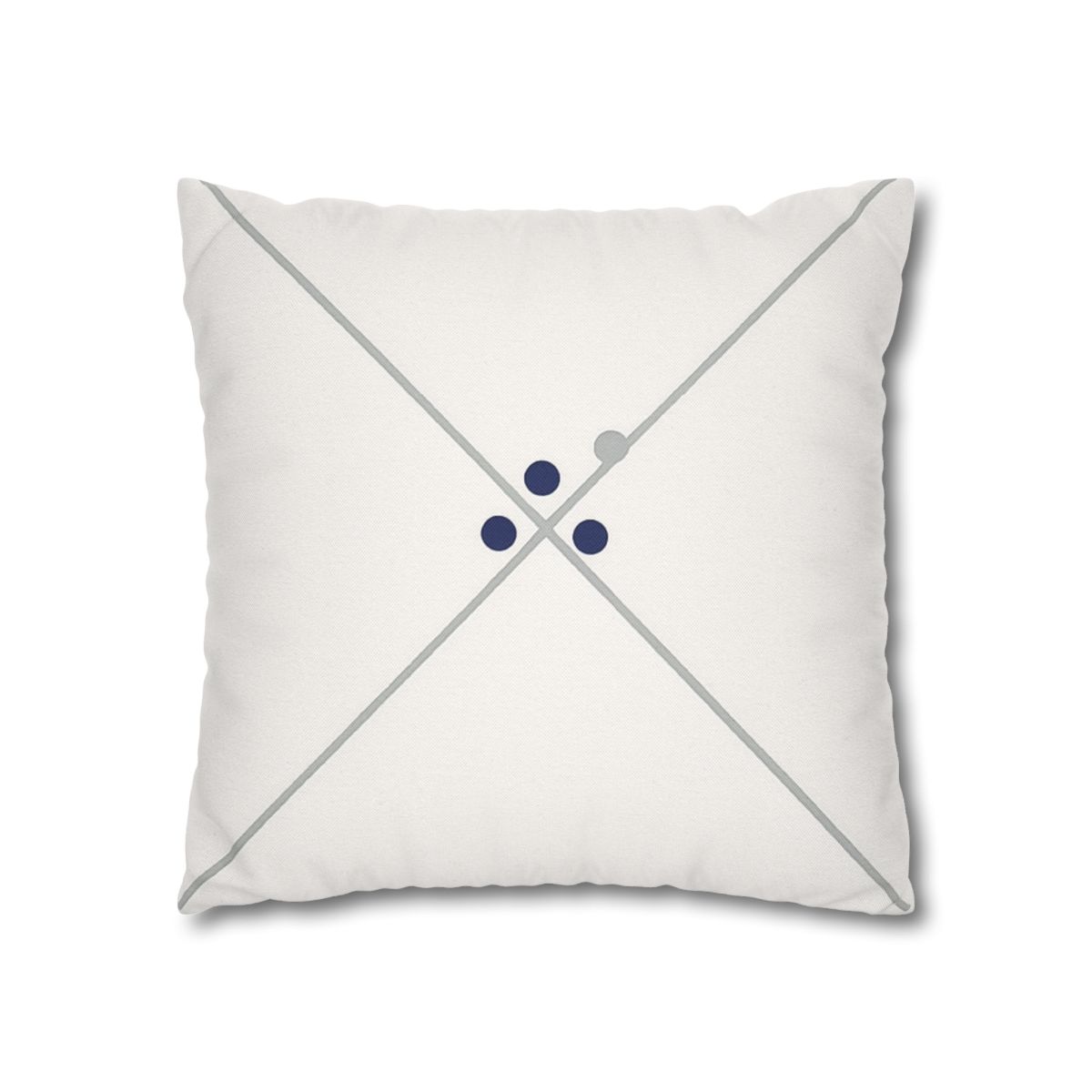 Diagonal Pair And Nested Dot Cluster comfortable bedding pillow covers