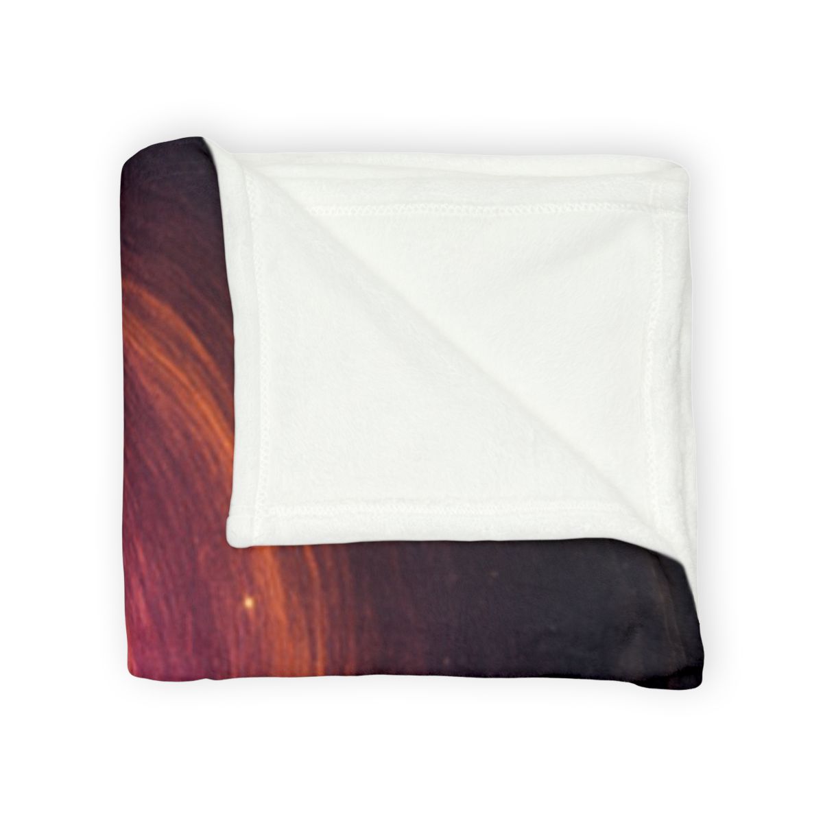 Prismatic Singularity Bloom soft fleece blankets