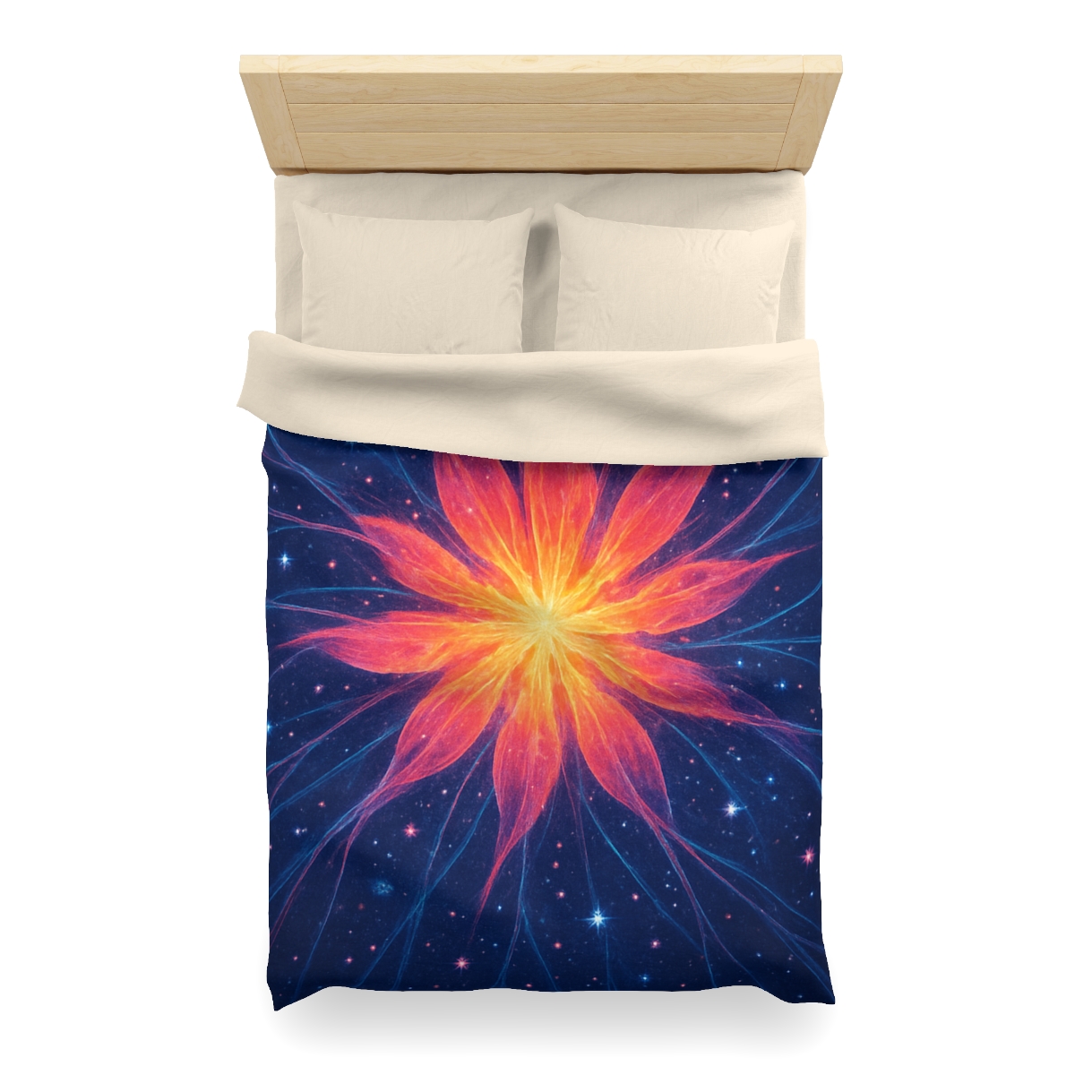 Ion Bloom Starburst Tapestry soft comforter duvets