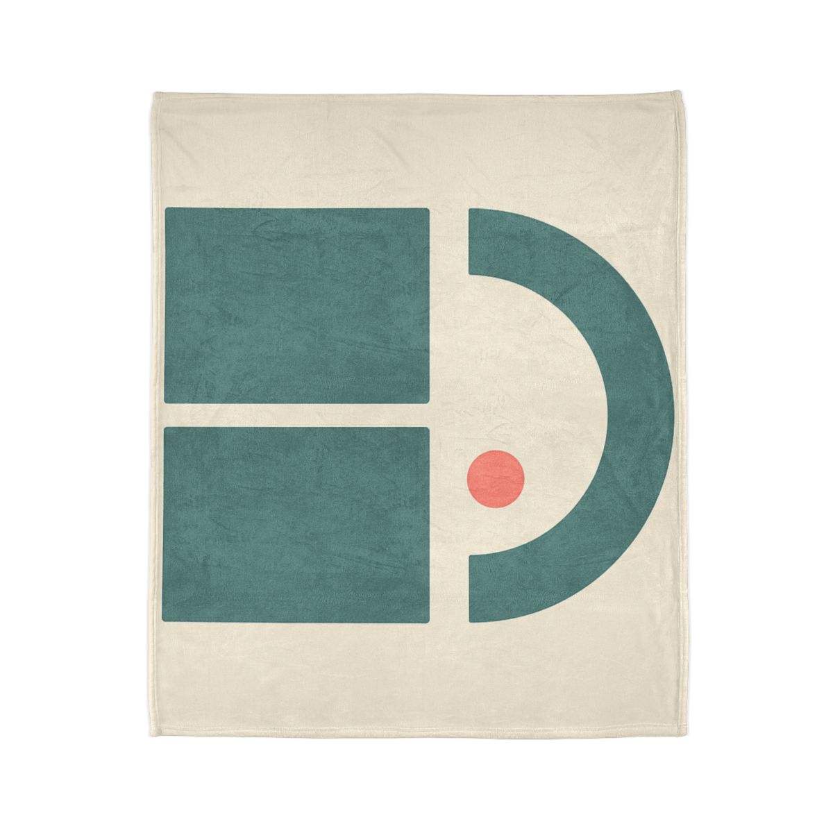 Arc Window Over Twin Blocks personalized cozy blankets