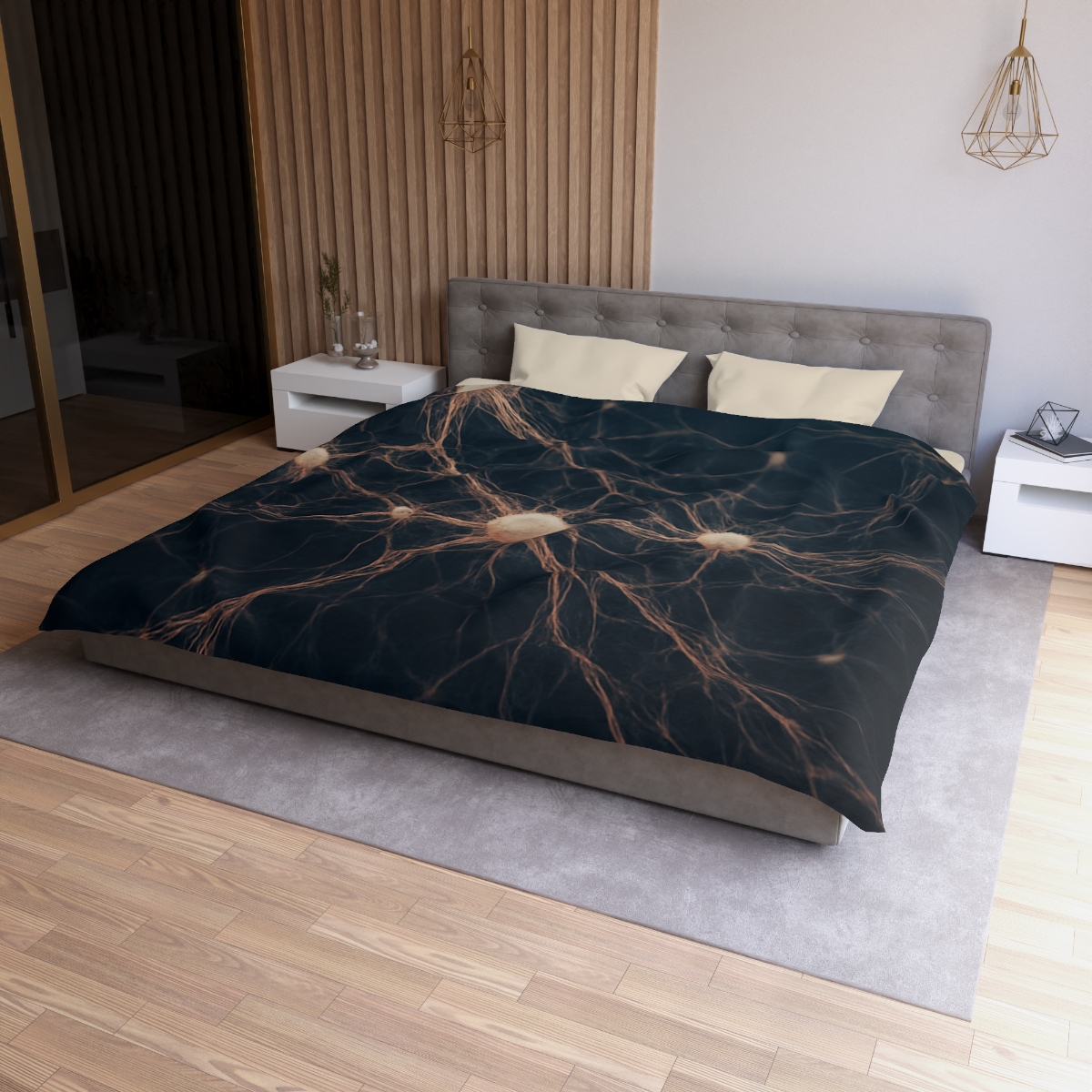 Cosmic Web Filament personalized bedding duvets