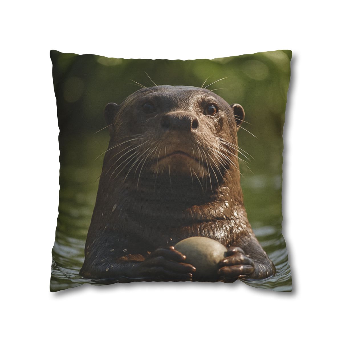 River Drift Giant Otter comfortable bedding pillow covers