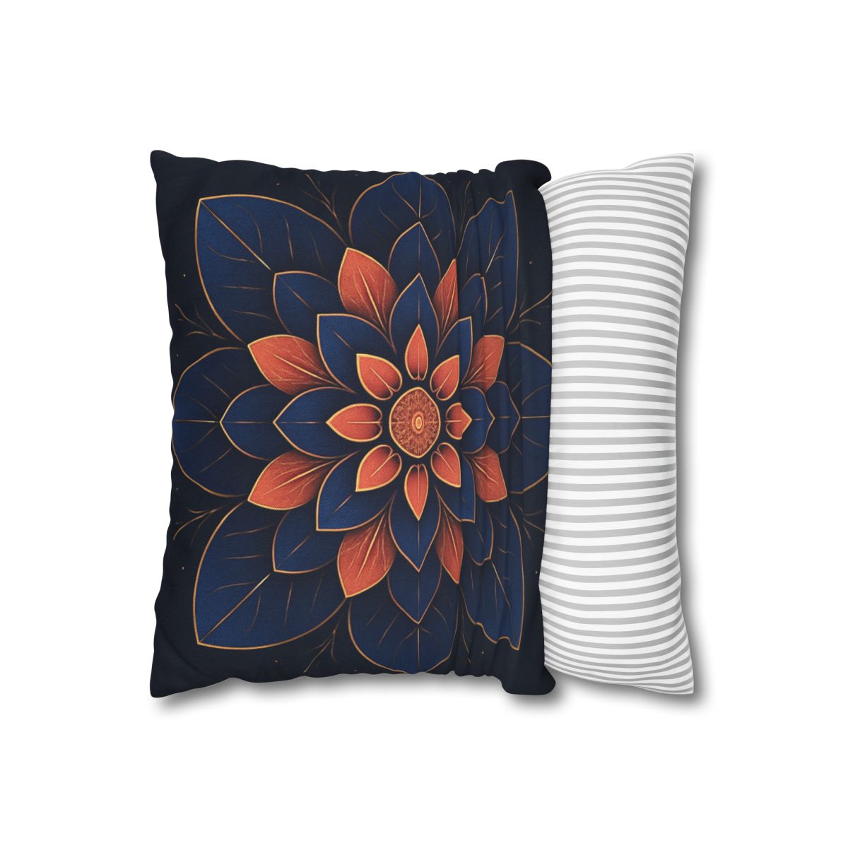 Petal Prism Medallion stylish decorative pillowcases