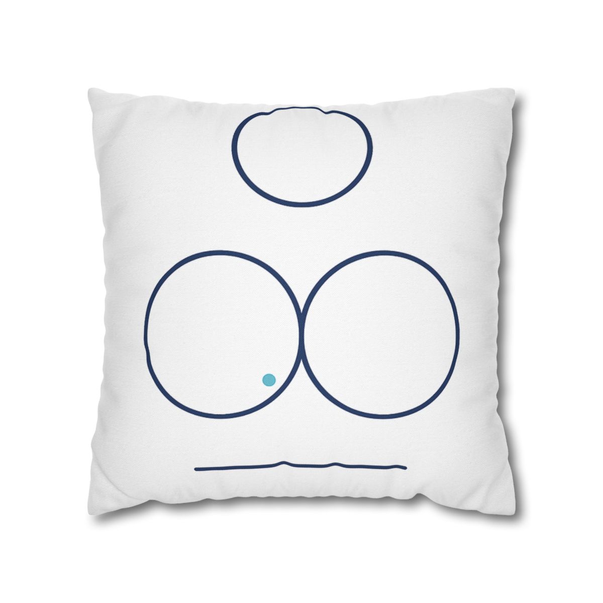 Triad Rings With Shared Tangent custom pillow cases