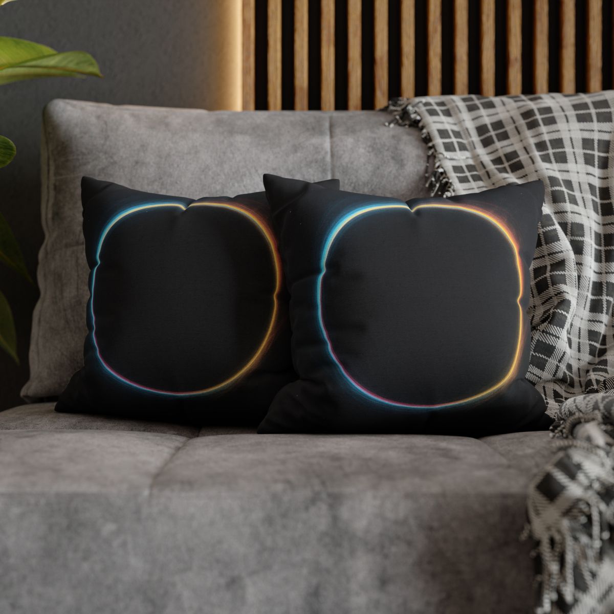 Lensing Halo Prism Drift personalized pillow covers