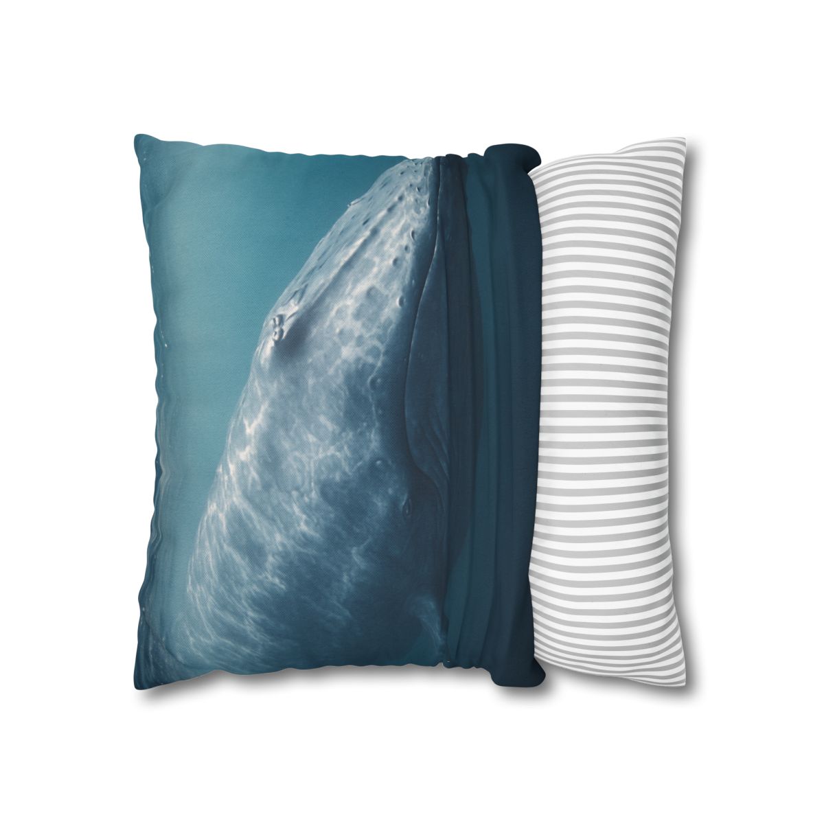 Ocean Song Blue Whale comfortable bedding pillow covers