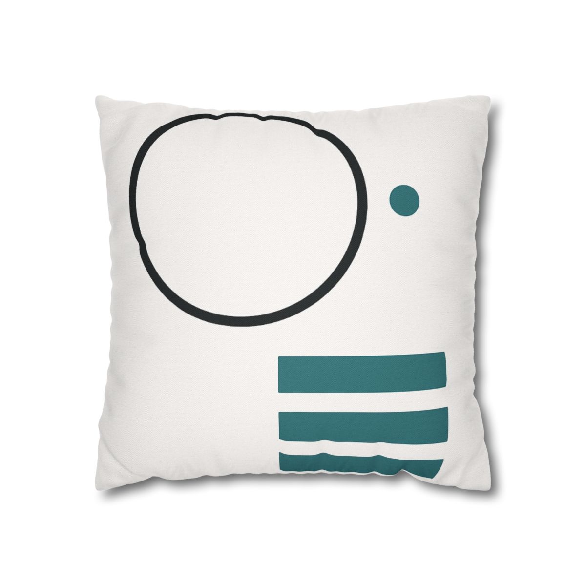 Orbiting Bars And Hollow Circle comfortable bedding pillow covers