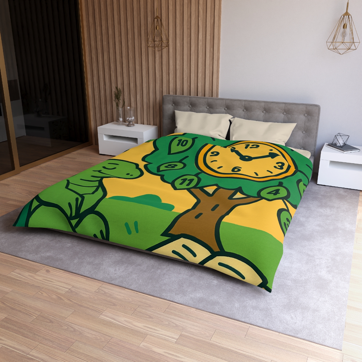 Time-Tree Turtle Tales trendy bedroom duvets