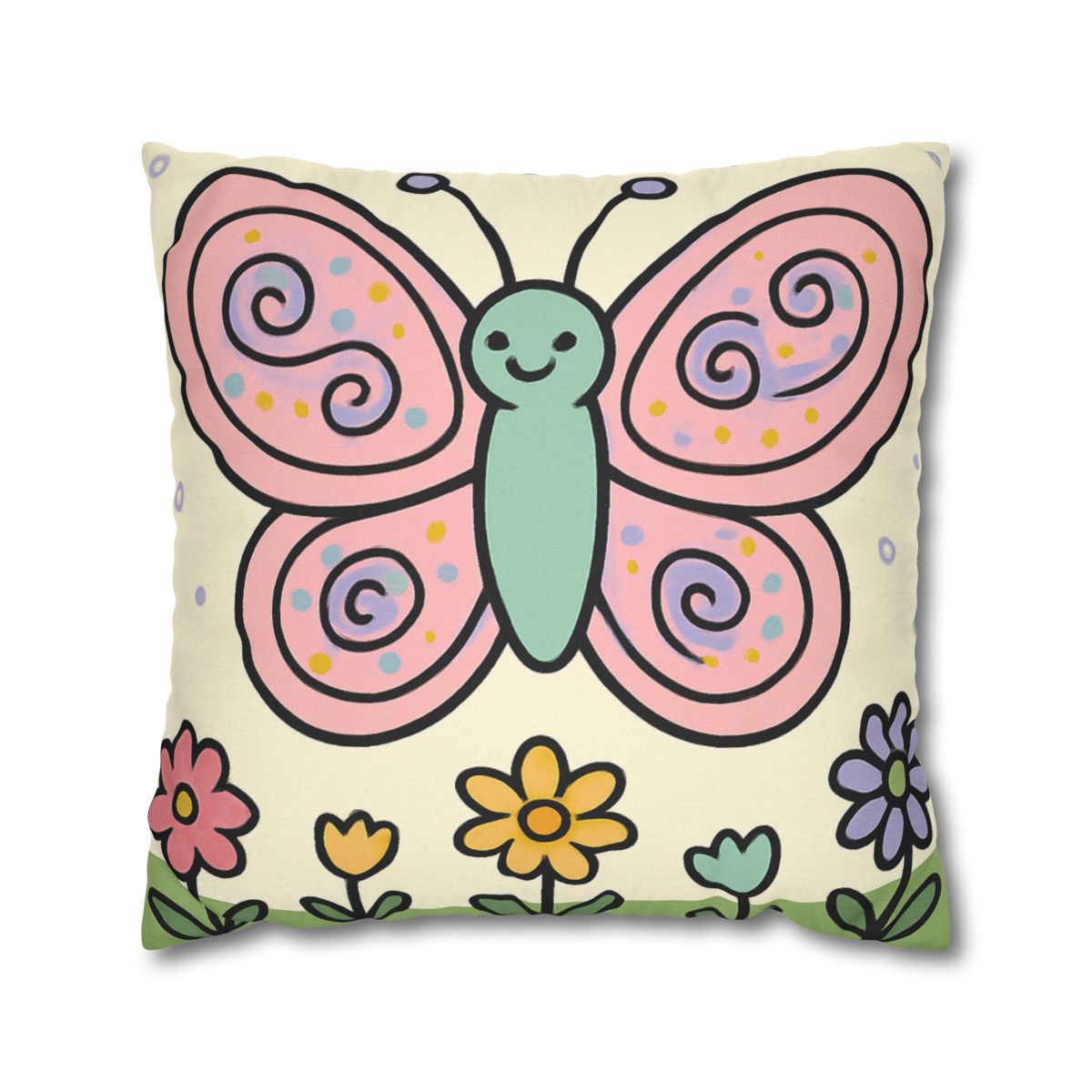 Cosmic Garden Butterfly comfortable bedding pillow covers