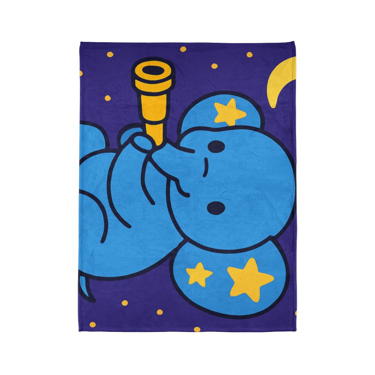 Starlight Safari Elephant personalized cozy blankets