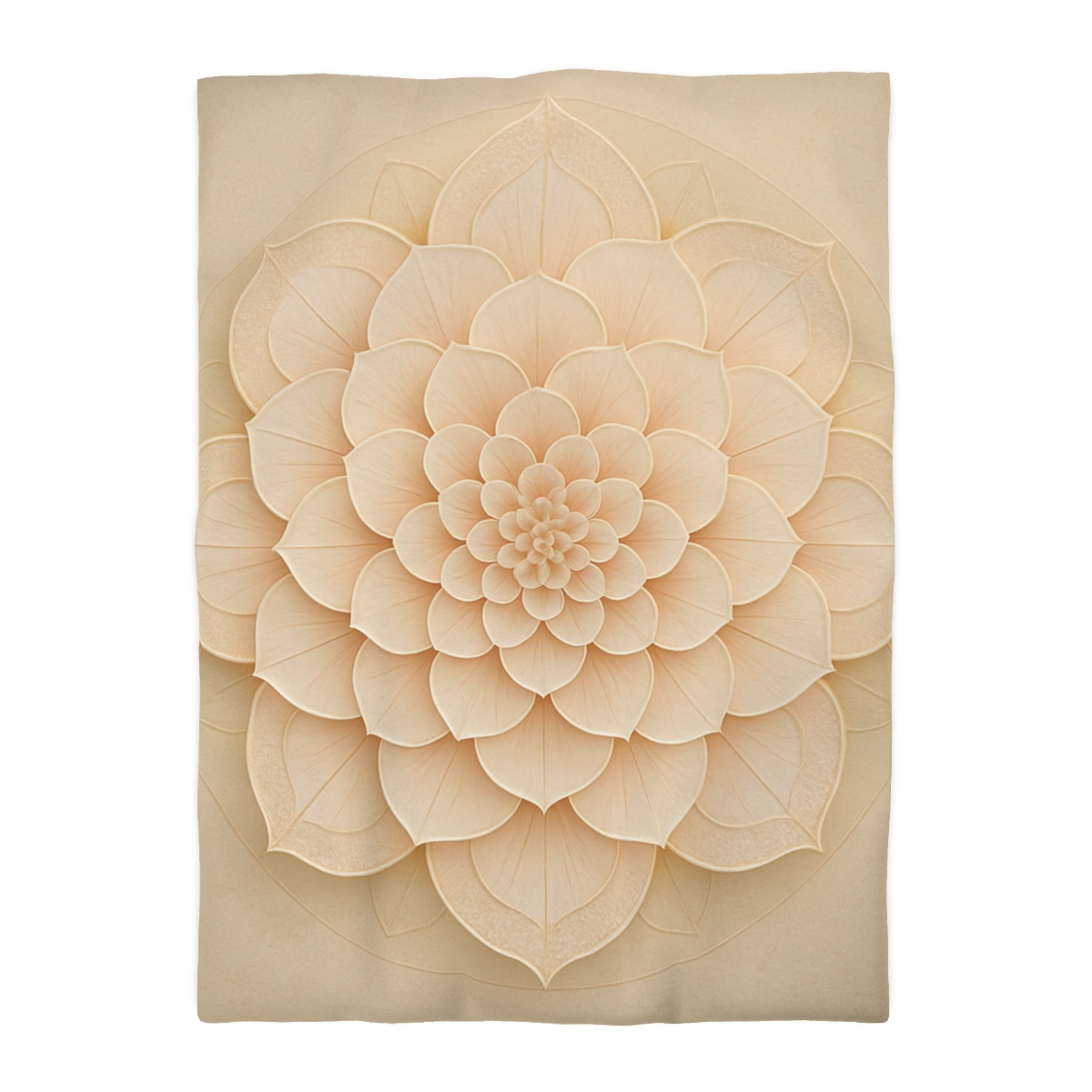 Petal Mosaic Halo designer printed duvets