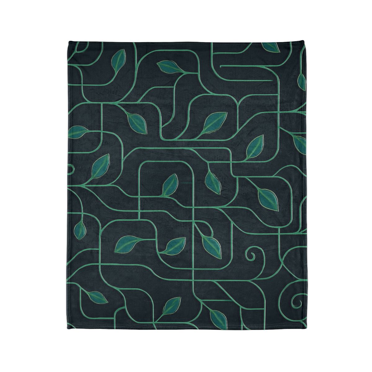 Vine Circuit Lattice warm winter blankets