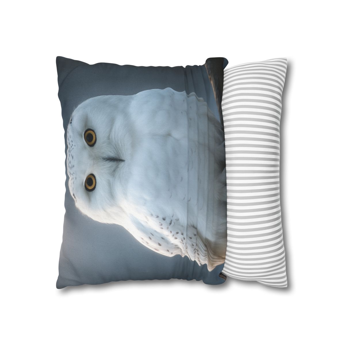Twilight Watcher Snowy Owl custom pillow cases