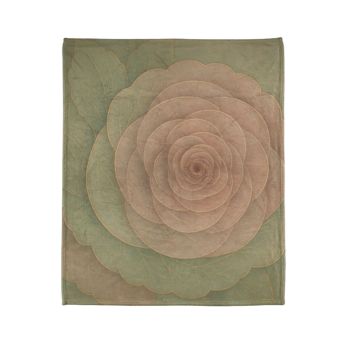 Petal Coil Tapestry stylish throw blankets