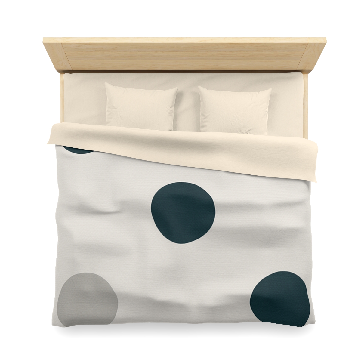 Sparse Dot Grid Rhythm personalized bedding duvets