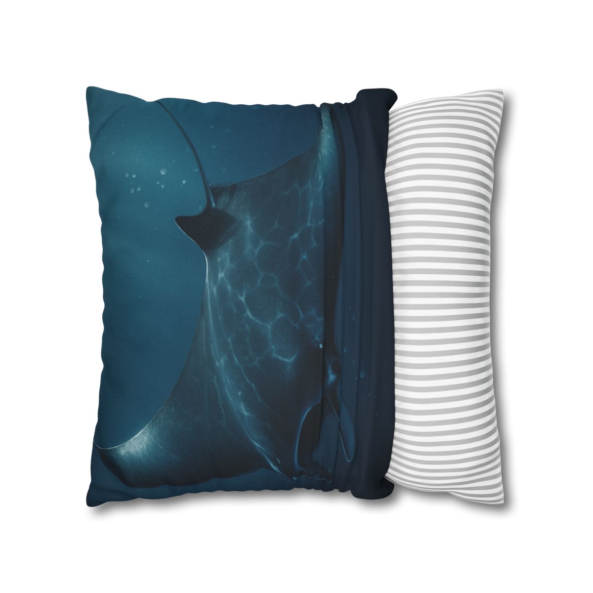 Starlit Surge Manta Ray unique gift pillow cases