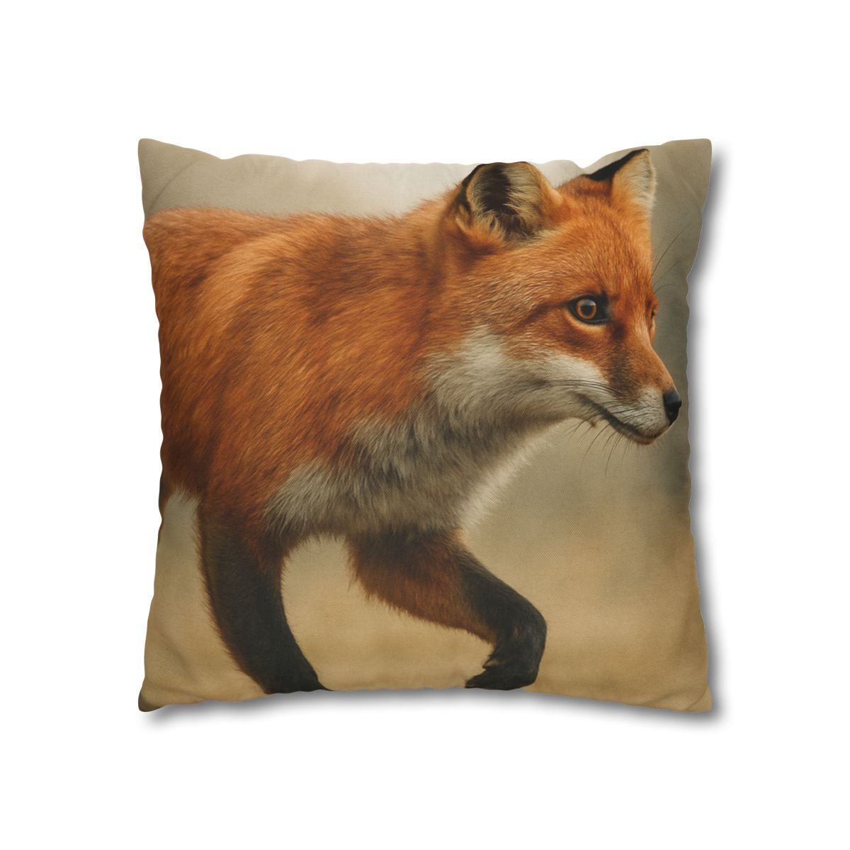 Eclipse Drift Red Fox designer print pillow cases