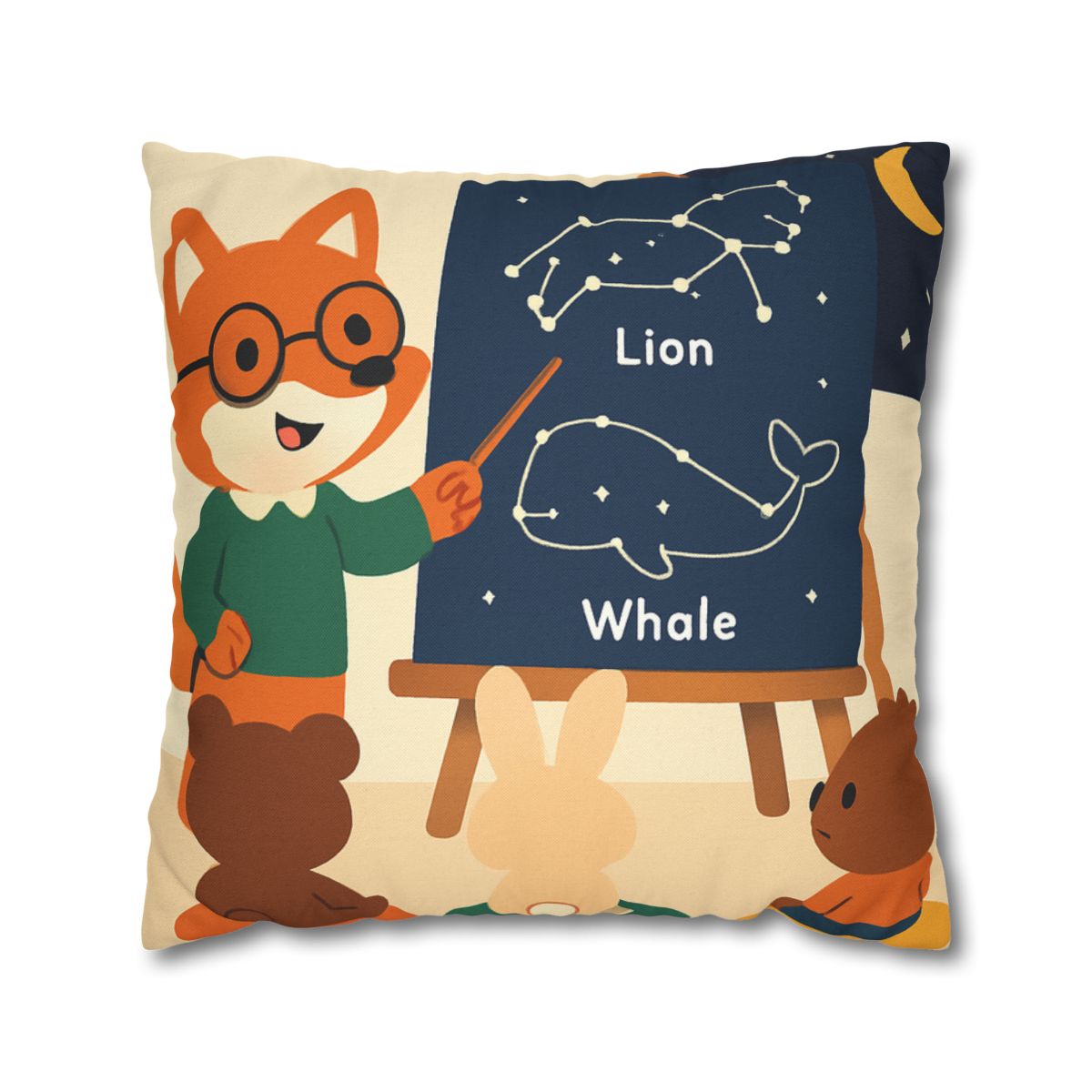 Constellation Classroom Fox trendy patterned pillow cases