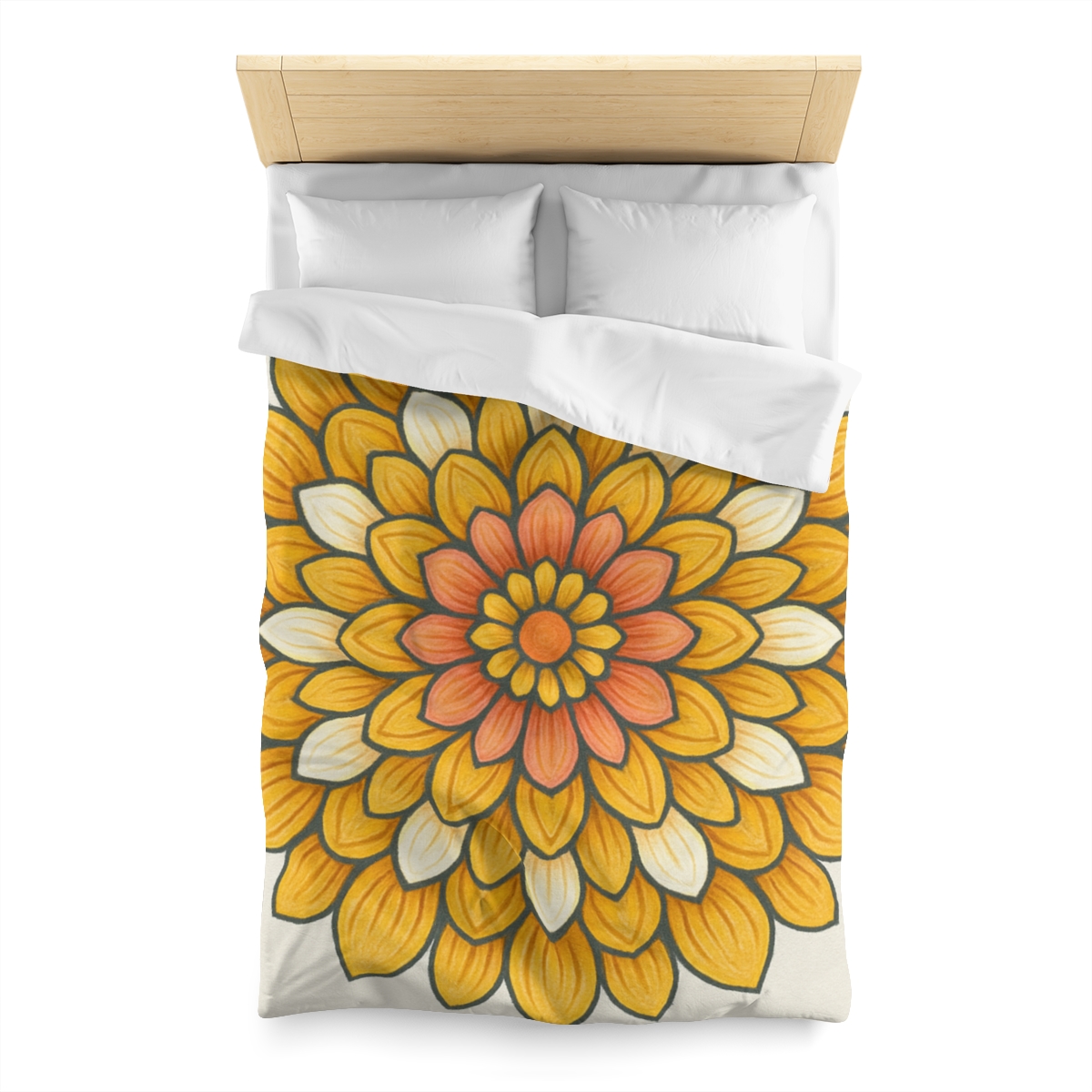 Floret Burst Mandala custom duvets