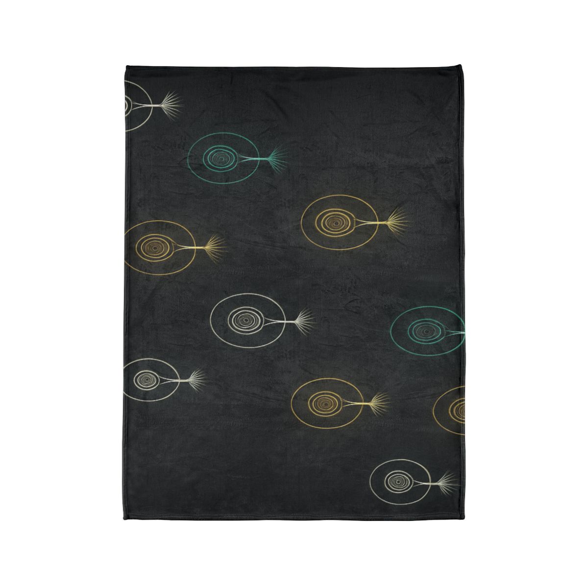 Seed Pod Halo Constellation trendy patterned blankets