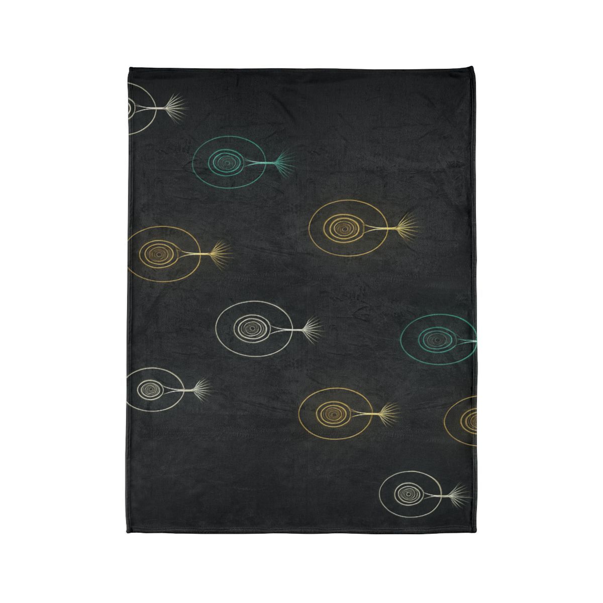 Seed Pod Halo Constellation trendy patterned blankets