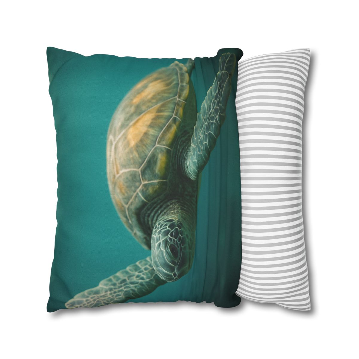 Comet Guard Green Sea Turtle custom pillow cases