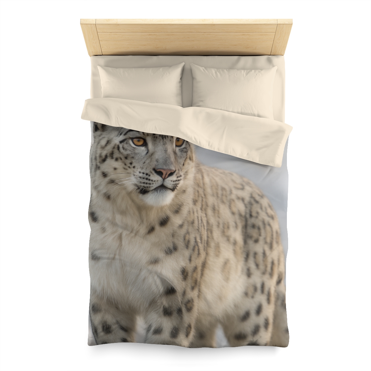 Summit Ghost Snow Leopard stylish duvet covers