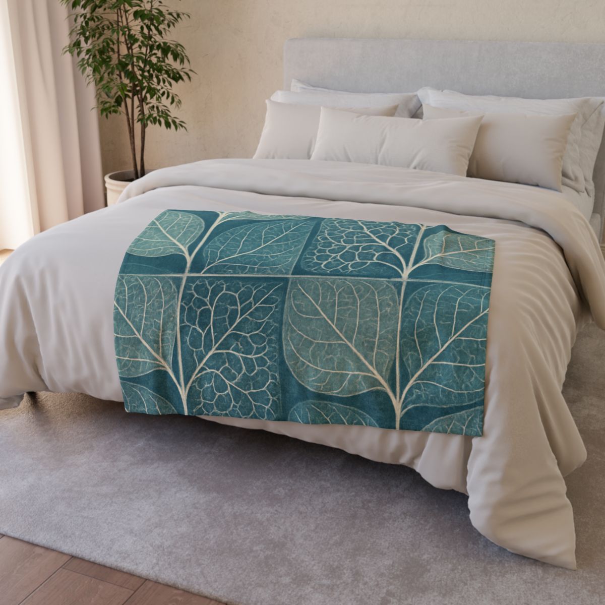 Vein Lace Mosaic custom blankets