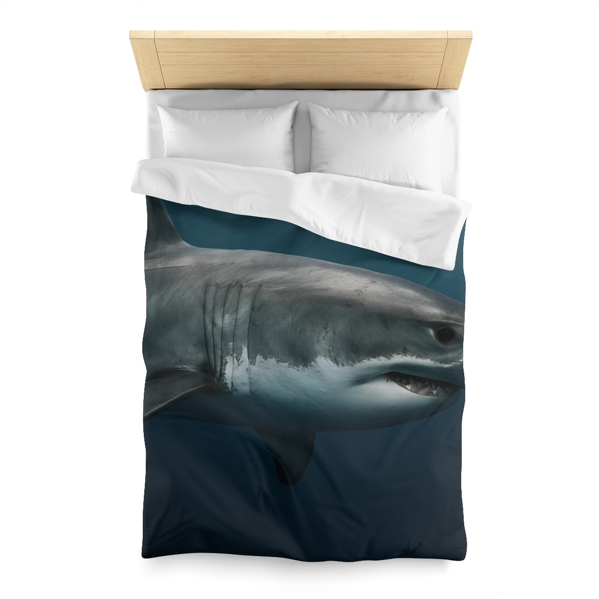 Silent Hunter Great White Shark stylish duvet covers