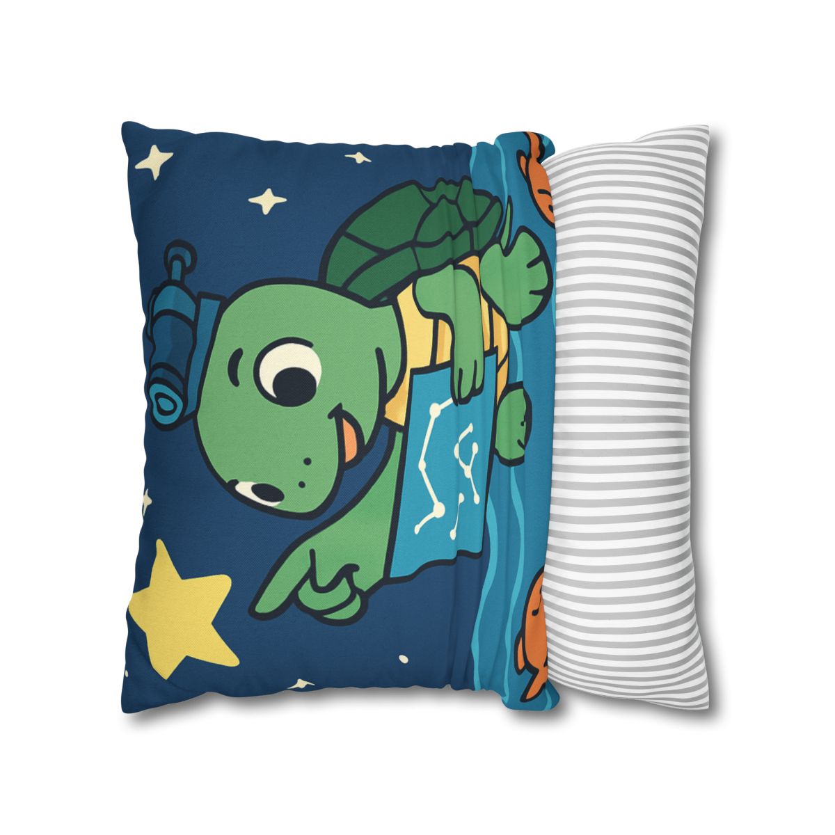 Stargazer Sea Turtle comfortable bedding pillow covers