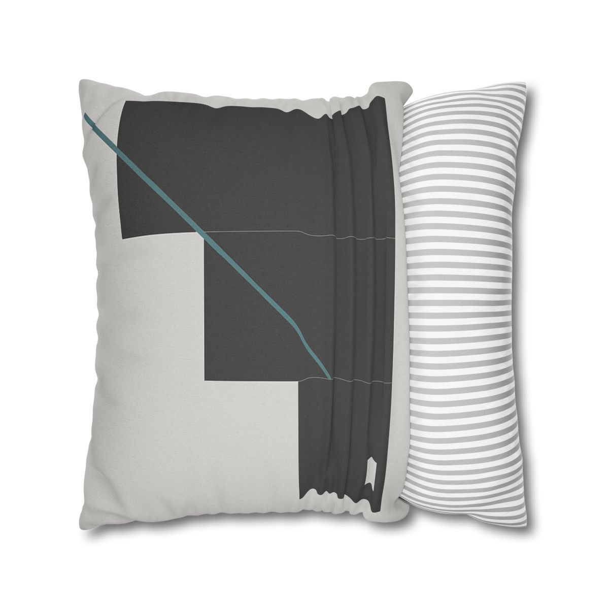 Stepped Rectangles With Quiet Diagonal stylish decorative pillowcases