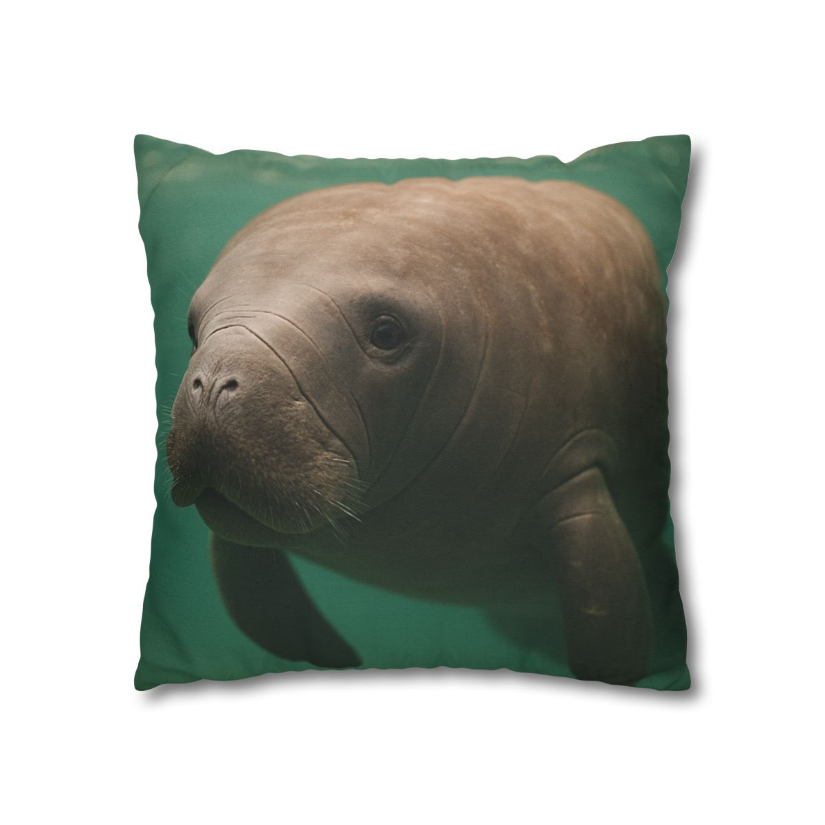 Glasswater Drifter West Indian Manatee stylish decorative pillowcases