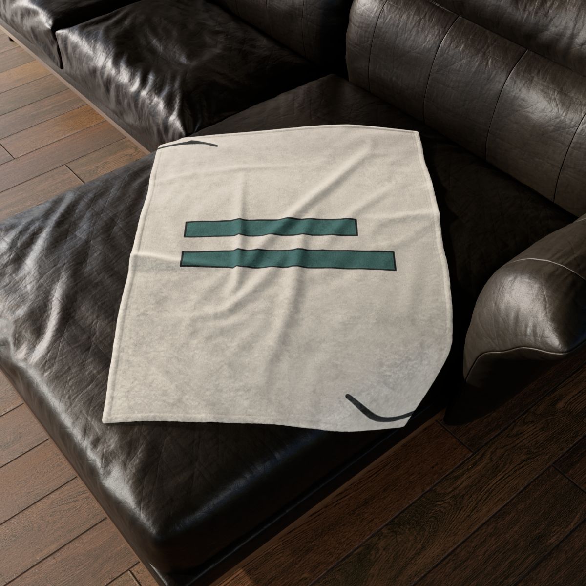 Offset Arc And Bar Dialogue stylish throw blankets