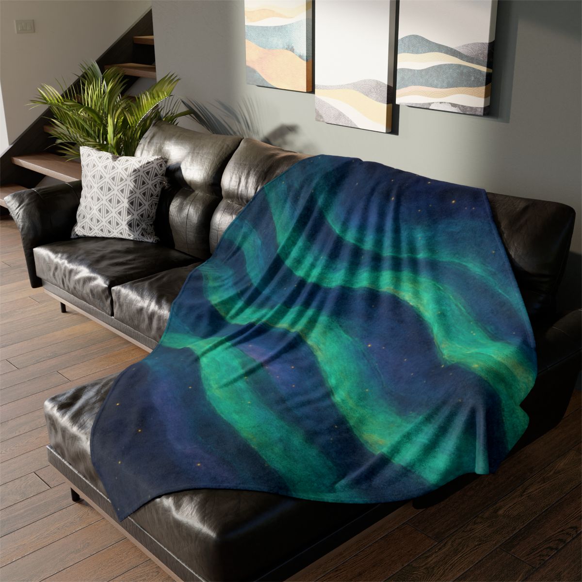 Aurora Plasma Tapestry warm winter blankets