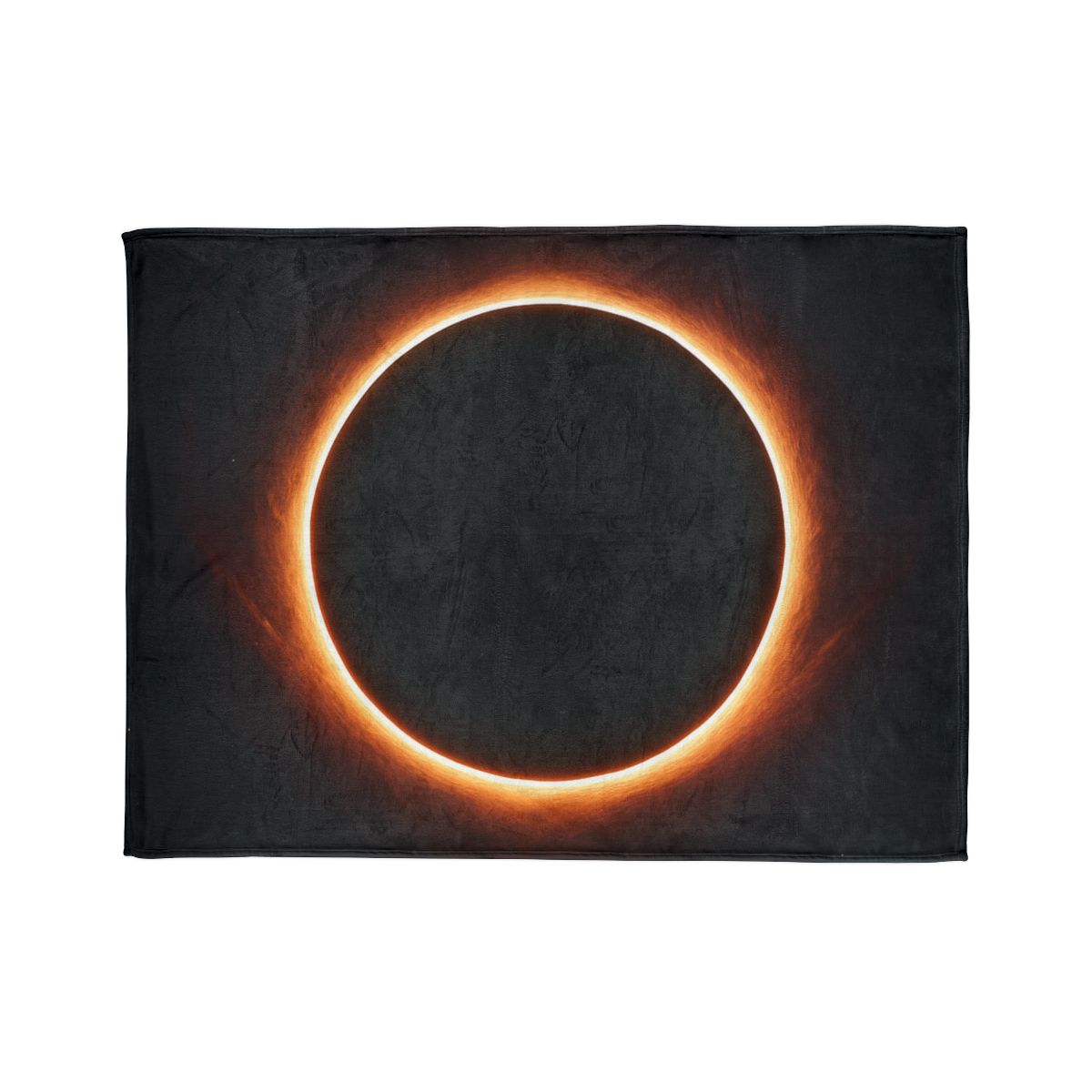 Dark Horizon Singularity Glow decorative home blankets