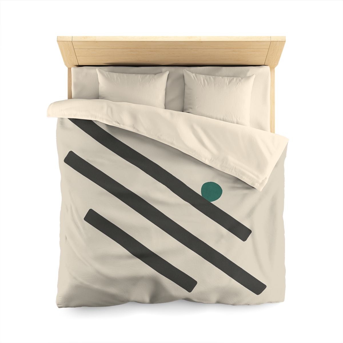 Staggered Short Bars With Quiet Dot warm winter duvets