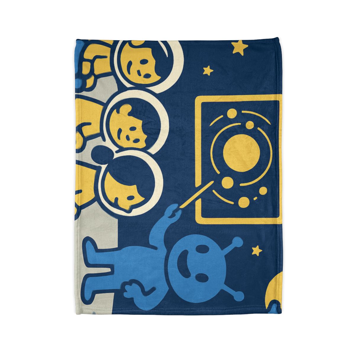 Celestial Classroom On The Moon unique gift blankets