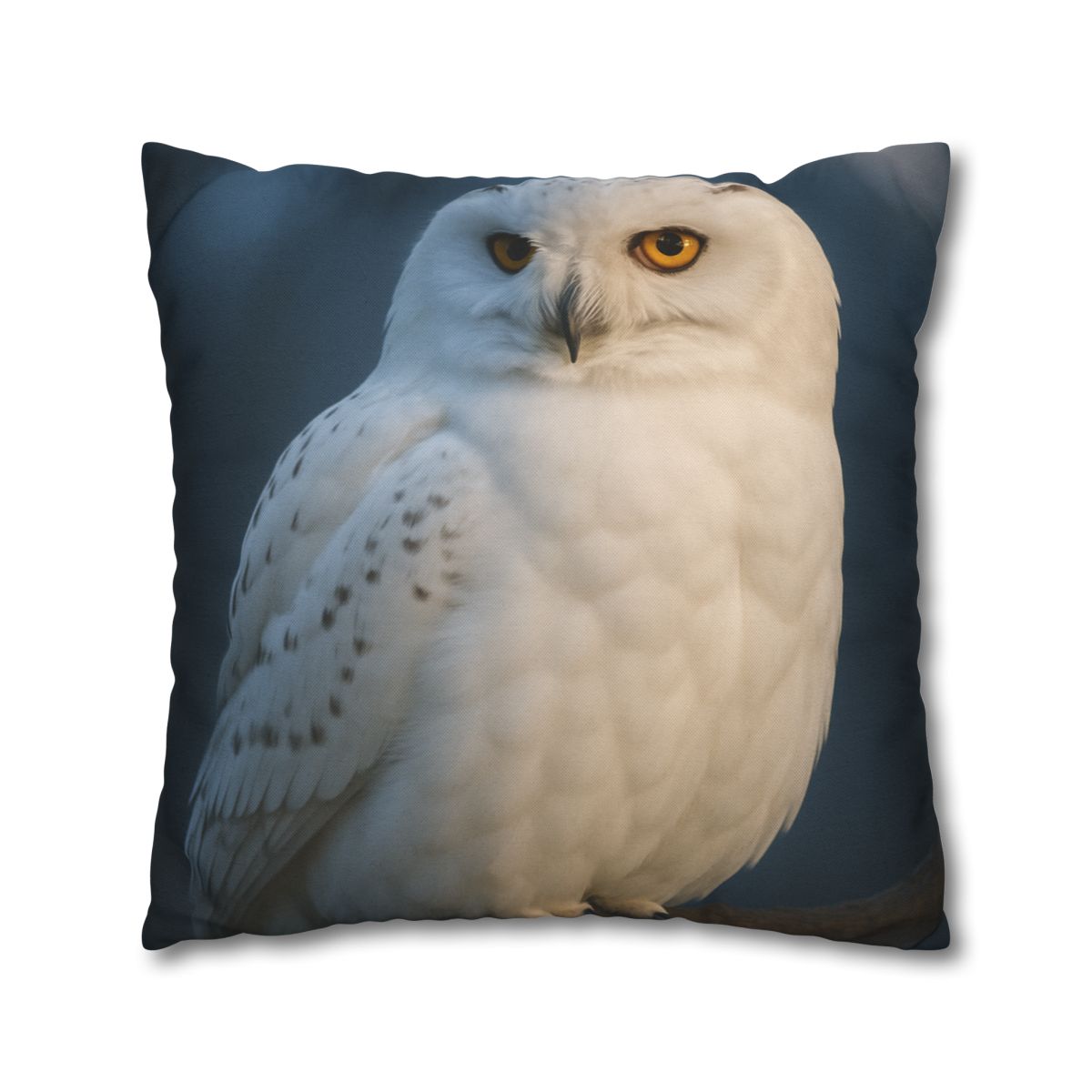 Twilight Watcher Snowy Owl custom pillow cases