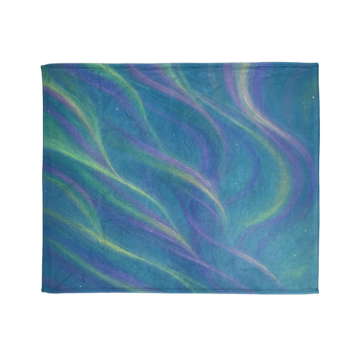 Aurora Filament Weave personalized cozy blankets