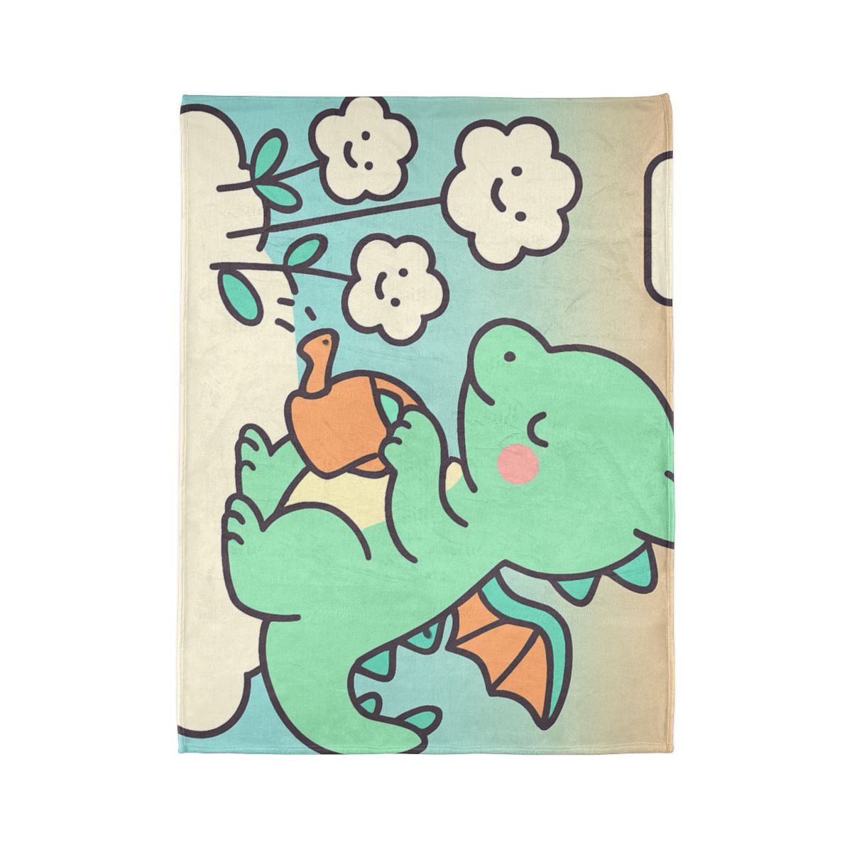 Cloud Garden Dragon stylish throw blankets