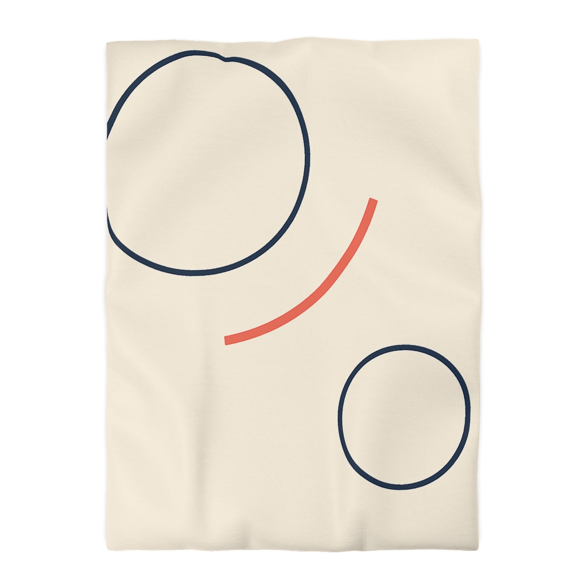 Orbit Gap Circle Pair unique patterned duvets