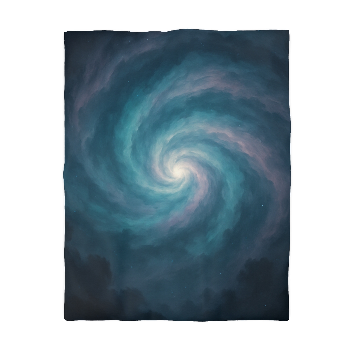 Nebula Spiral Haze unique patterned duvets