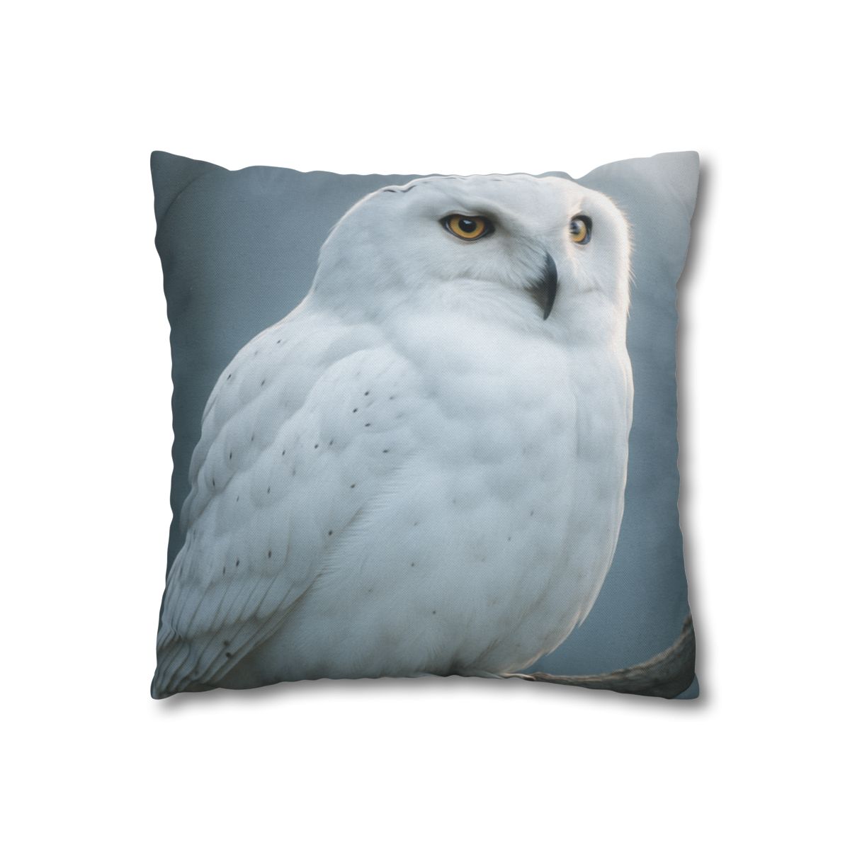 Twilight Watcher Snowy Owl custom pillow cases