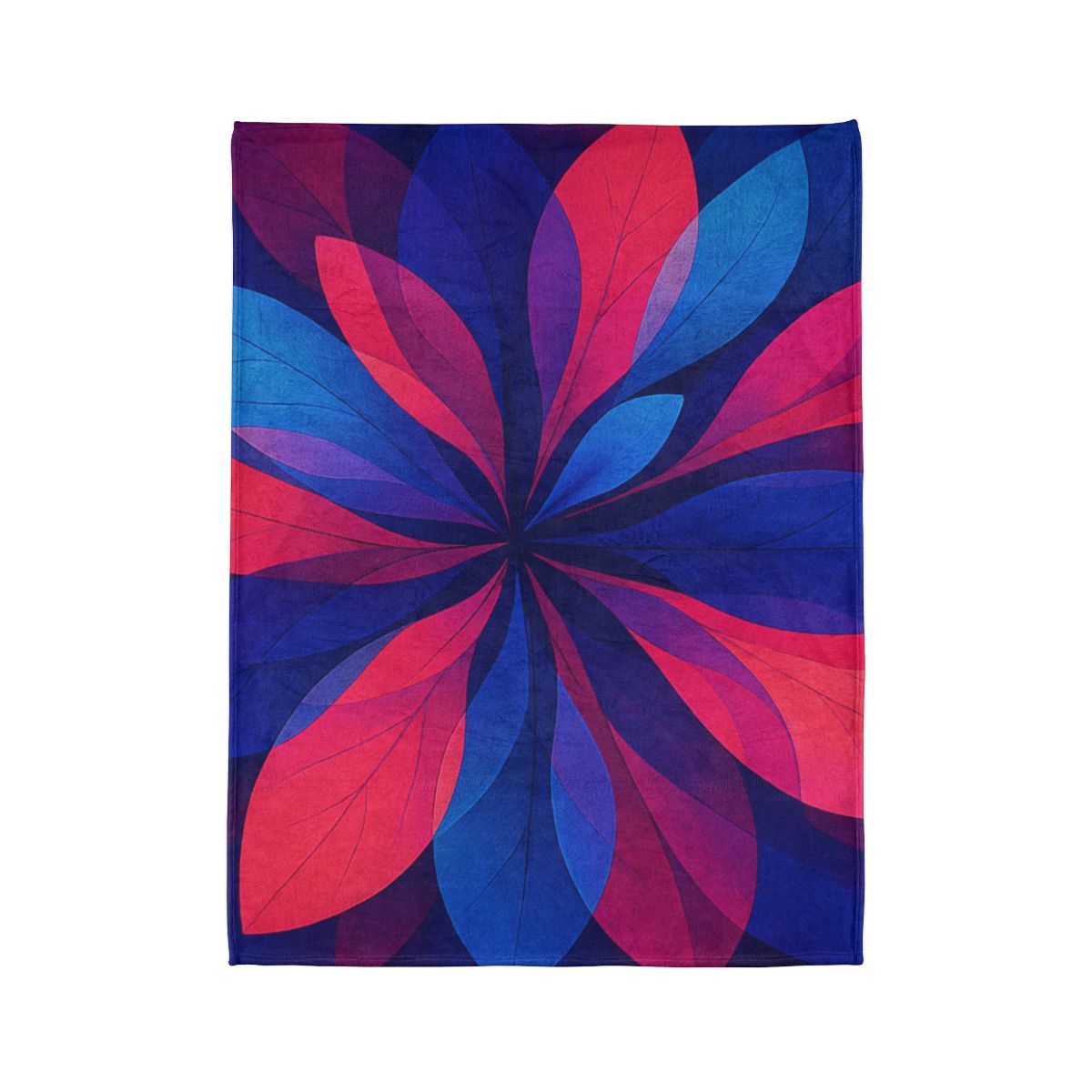 Petal Prism Overprint warm winter blankets