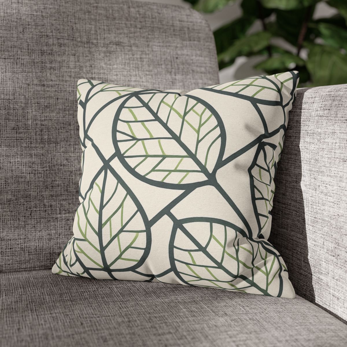 Venation Circuit Grid personalized pillow covers
