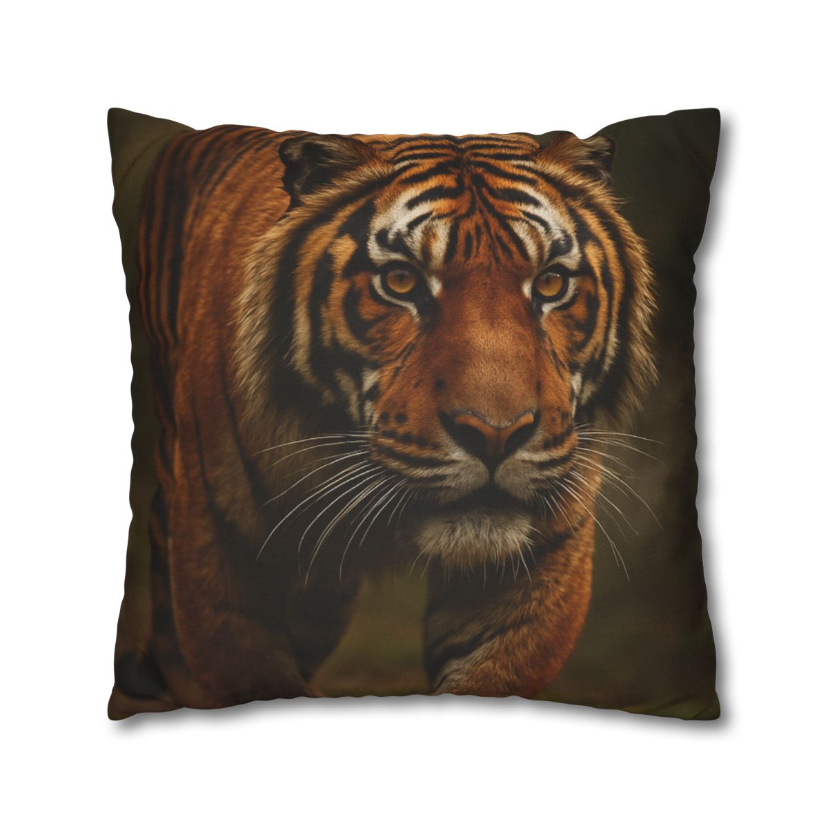 Forest Stalker Bengal Tiger trendy patterned pillow cases